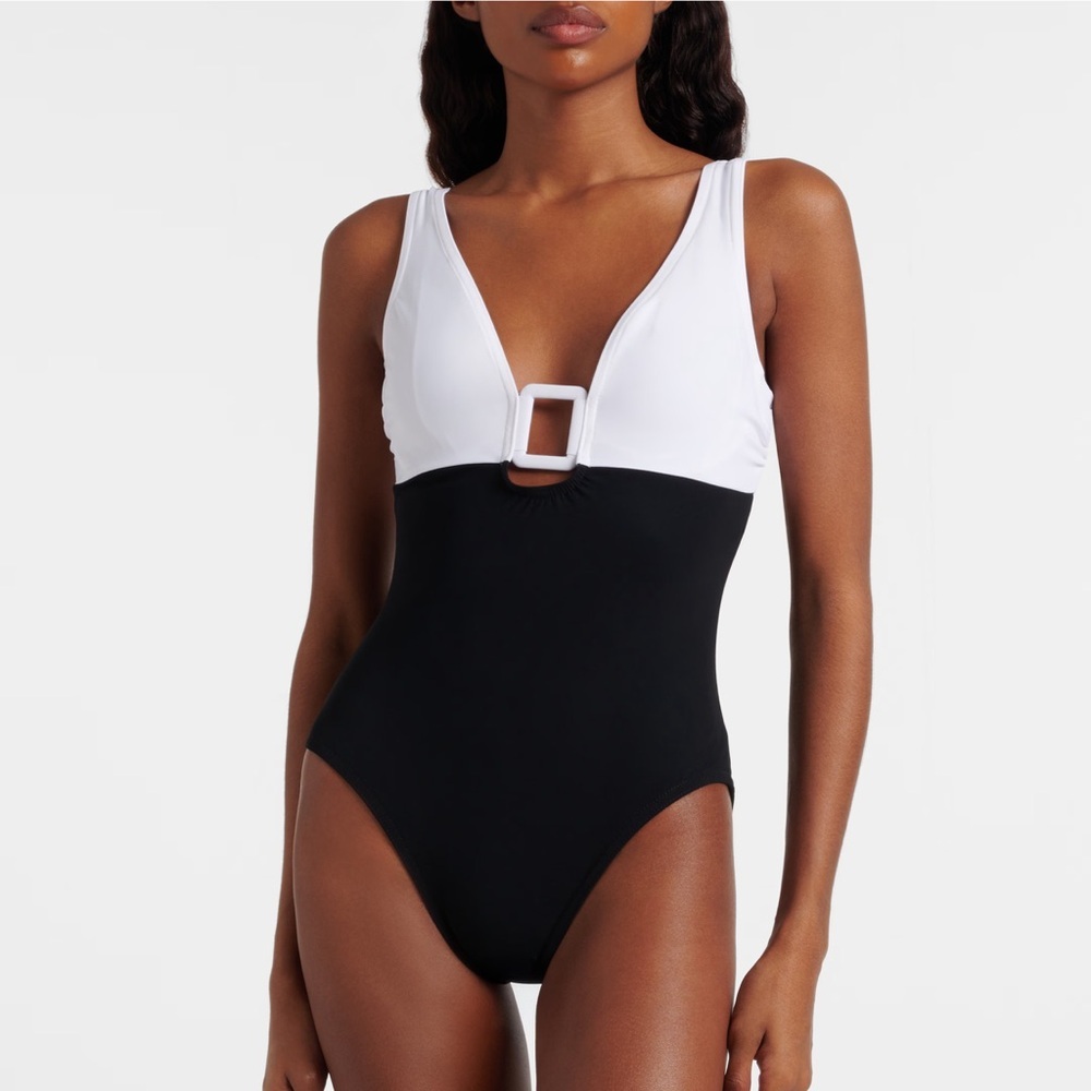 NWOT KARLA COLLETTO Mira colorblocked swimsuit